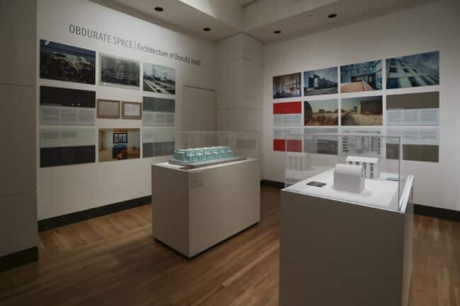 Architecture of Donald Judd Exhibit Room Photo