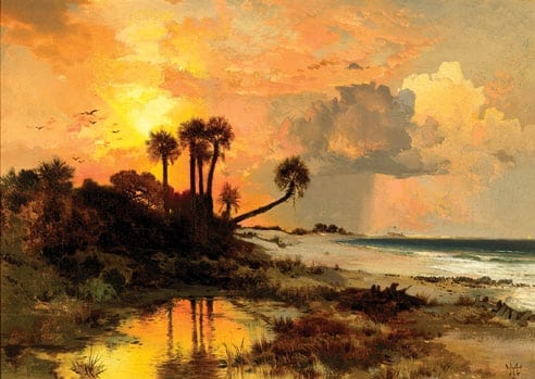 Fort George Island by Thomas Moran