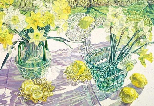 Lemons and Daffodils by Janet Fish