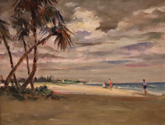 Florida Beach by Mabel May Woodward
