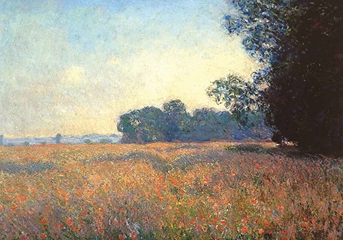 Champ d'avoine (Oat Field) by Claude Monet