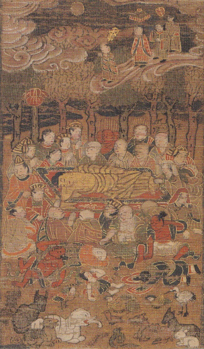 Nehanzu: Death of the Buddha by Japanese artist
