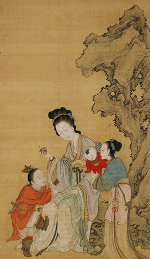 traditional chinese women art