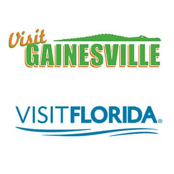 Support Logos, Visit Gainesville and Visit Florida