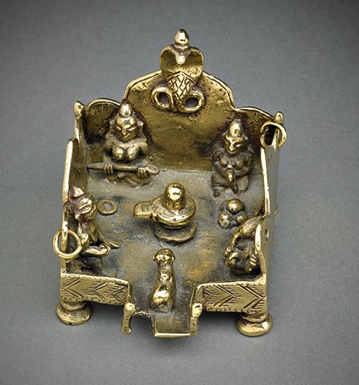 Miniature Votive Linga Shrine by Tamil Nadu