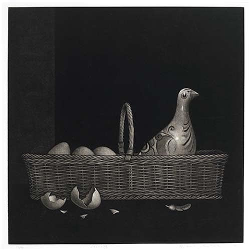 Mekishiko no hato I, II, (Mexican Dove I, II) by Nobua Satoh