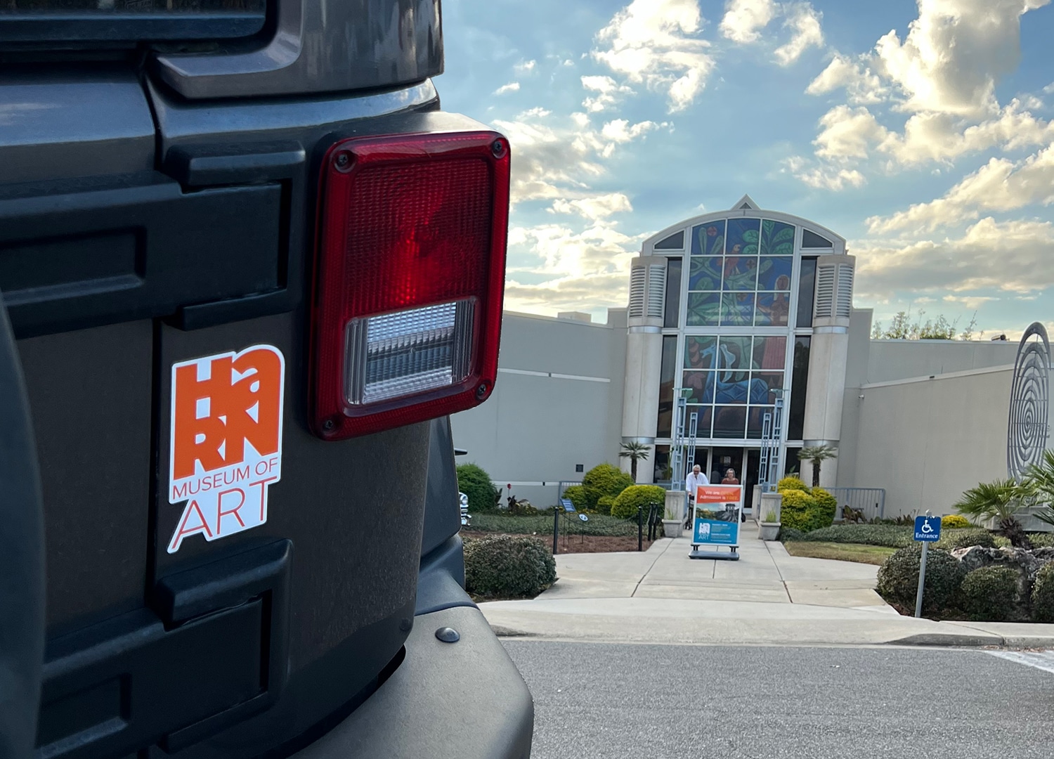 Harn logo decal