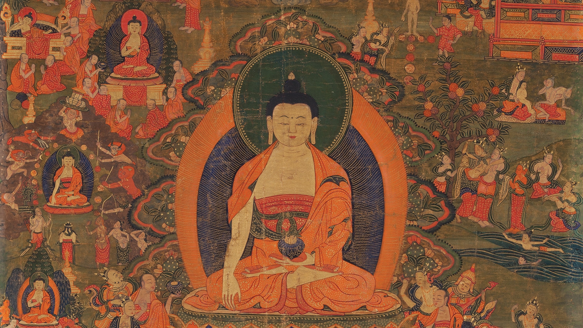 image detail of "Life Story of Buddha, Shakyamuni"
