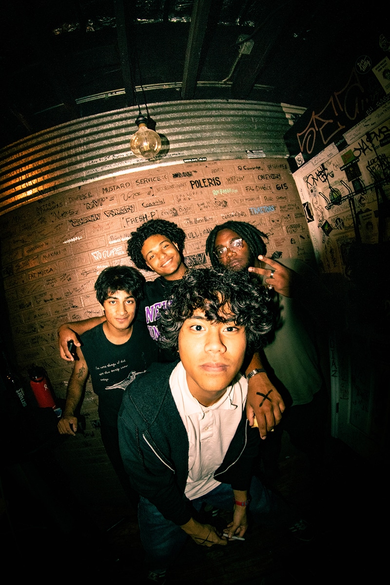 members of the band Buboy face the camera