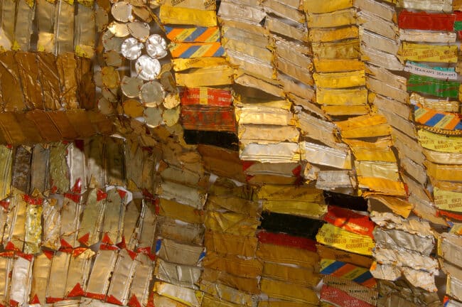 El Anatsui, "Old Man's Cloth"