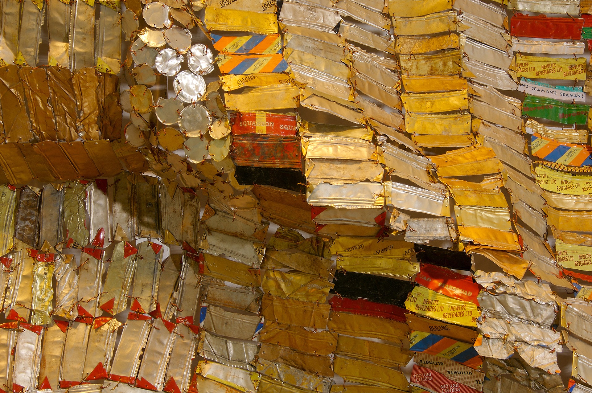 El Anatsui, "Old Man's Cloth"